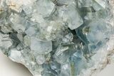 Sky Blue Celestite Geode - Large Crystals #201490-4